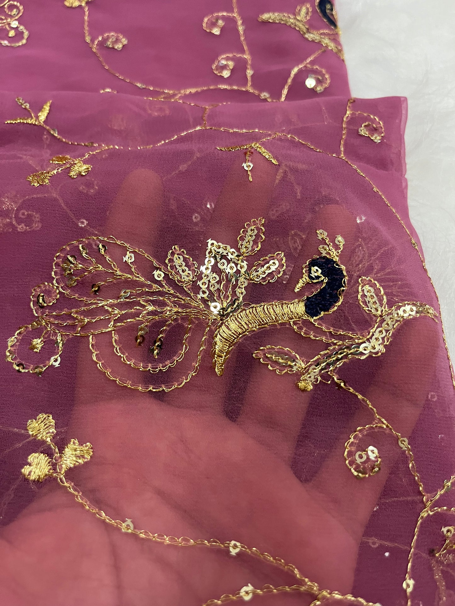 mor jaal pyaji color
