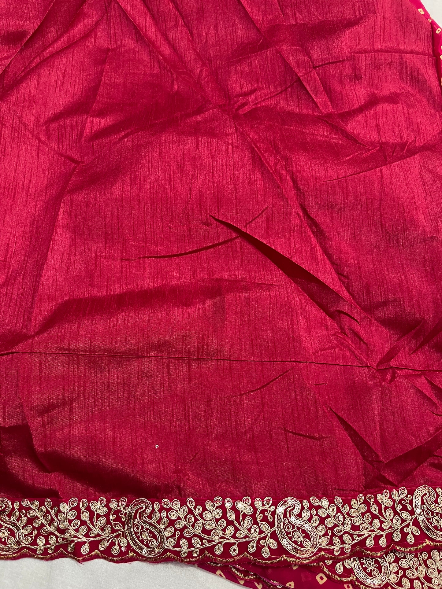 bandej pita work saree