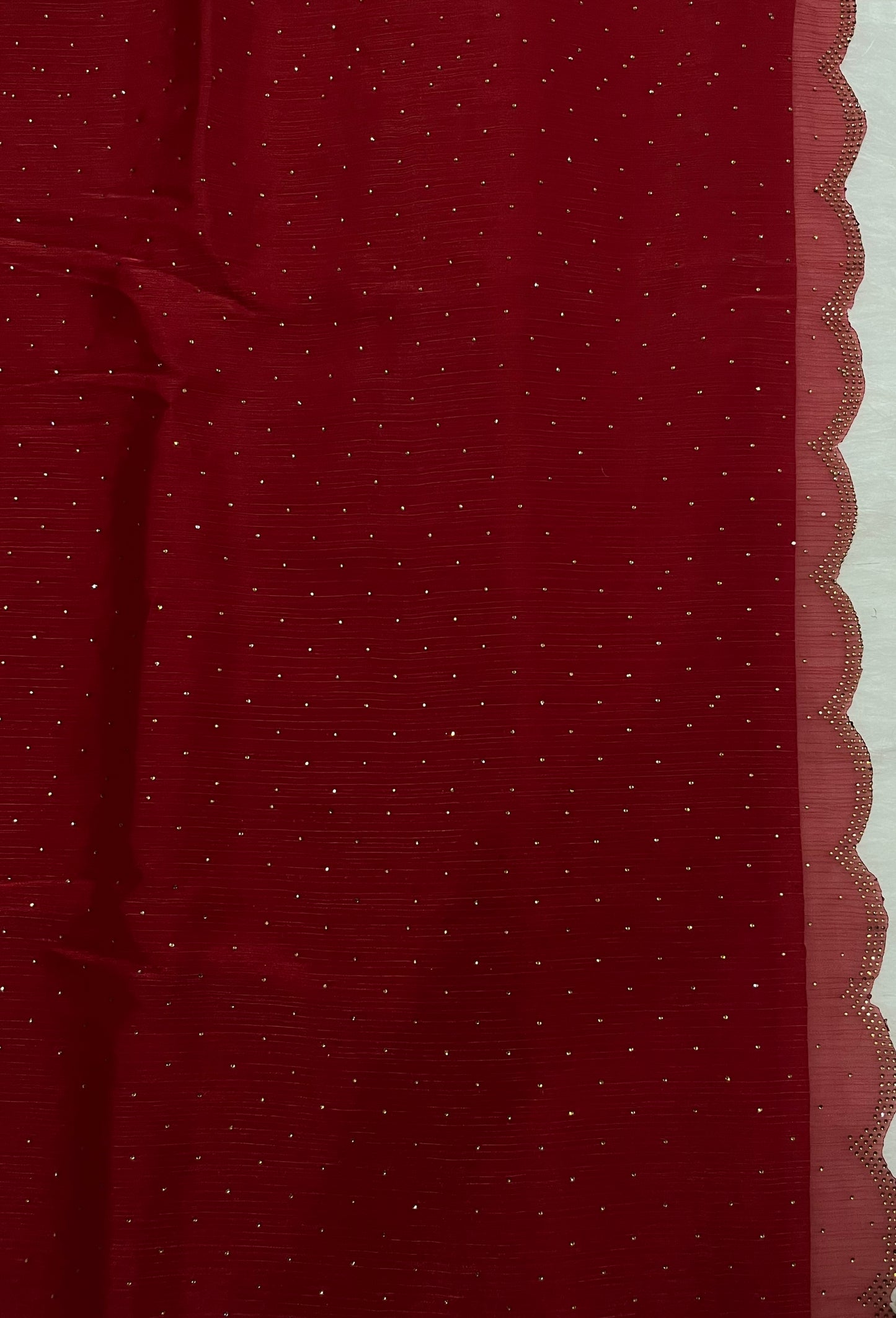 daimond sirski blood red colour scalpe border