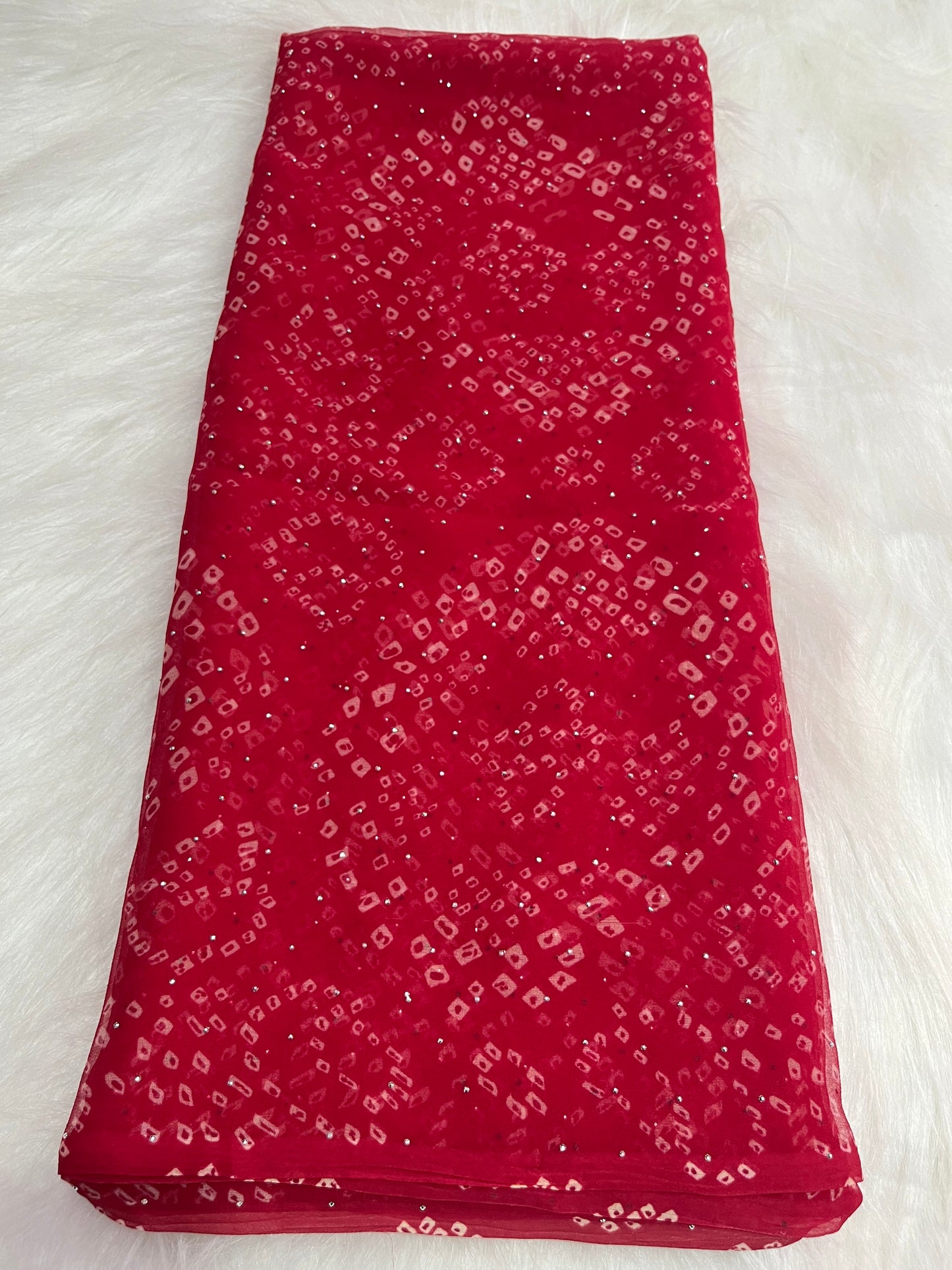 Bandhani siroski saree