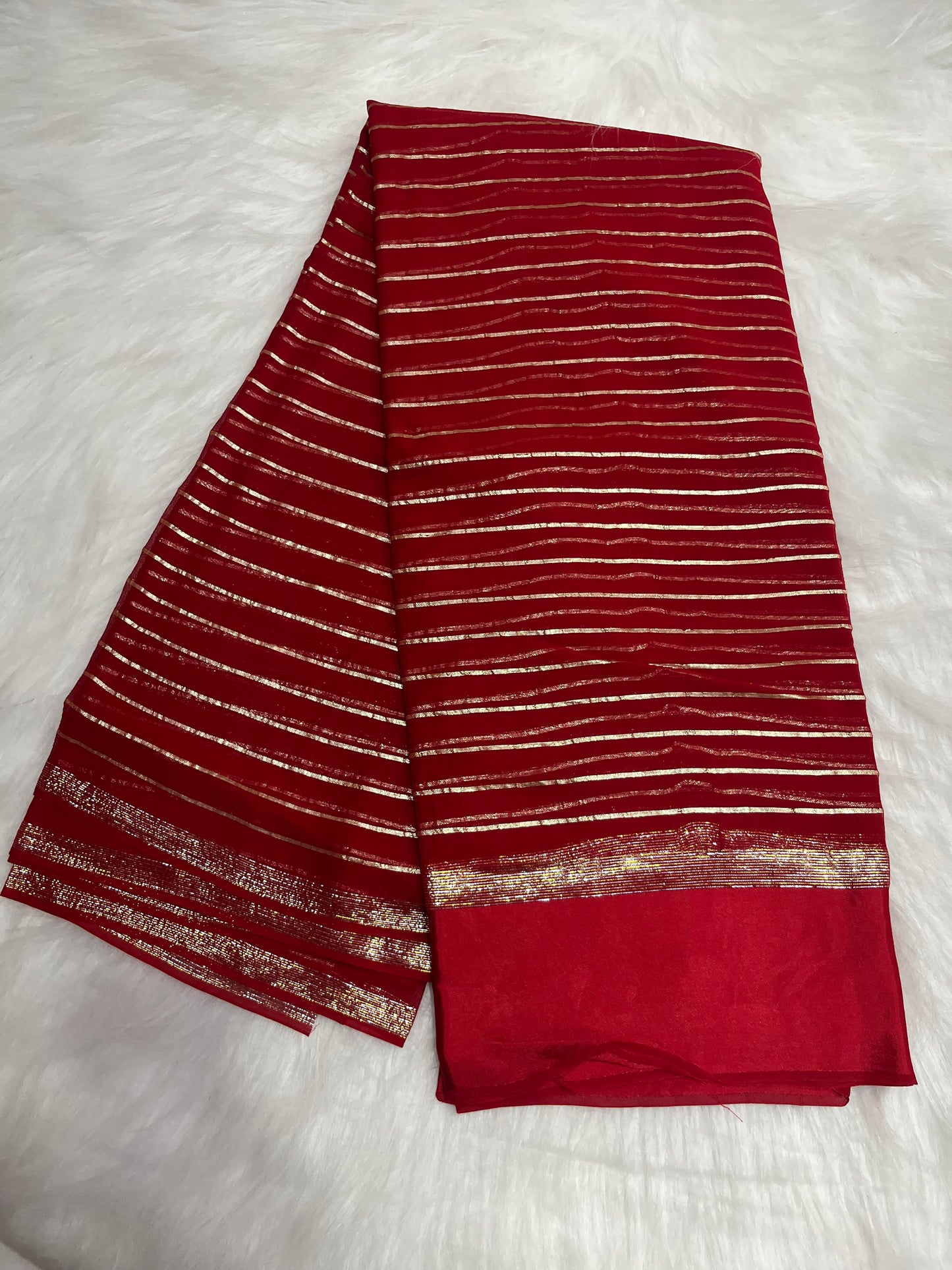 Viscos zari Georgette