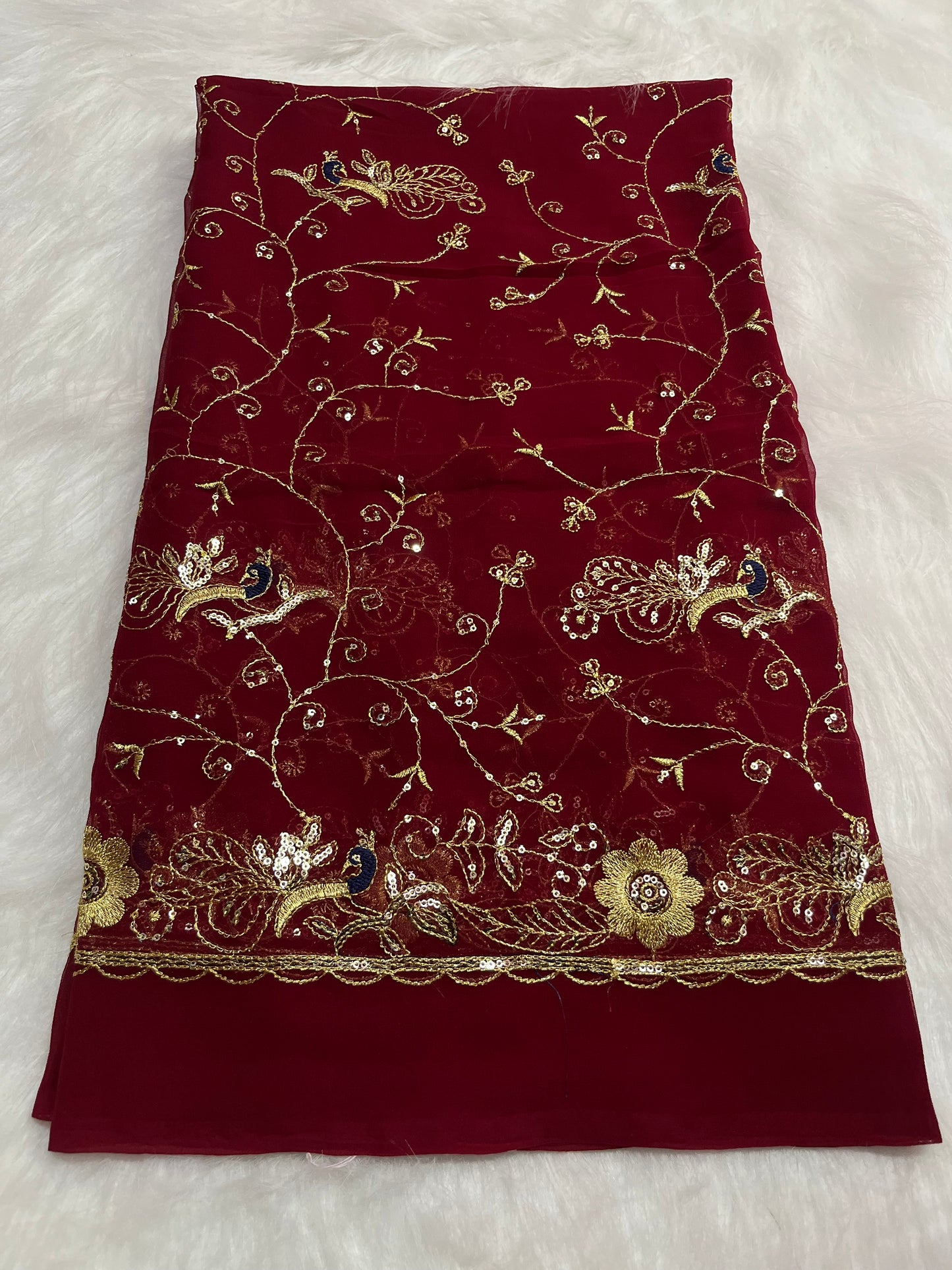 Heavy mor jaal sarees