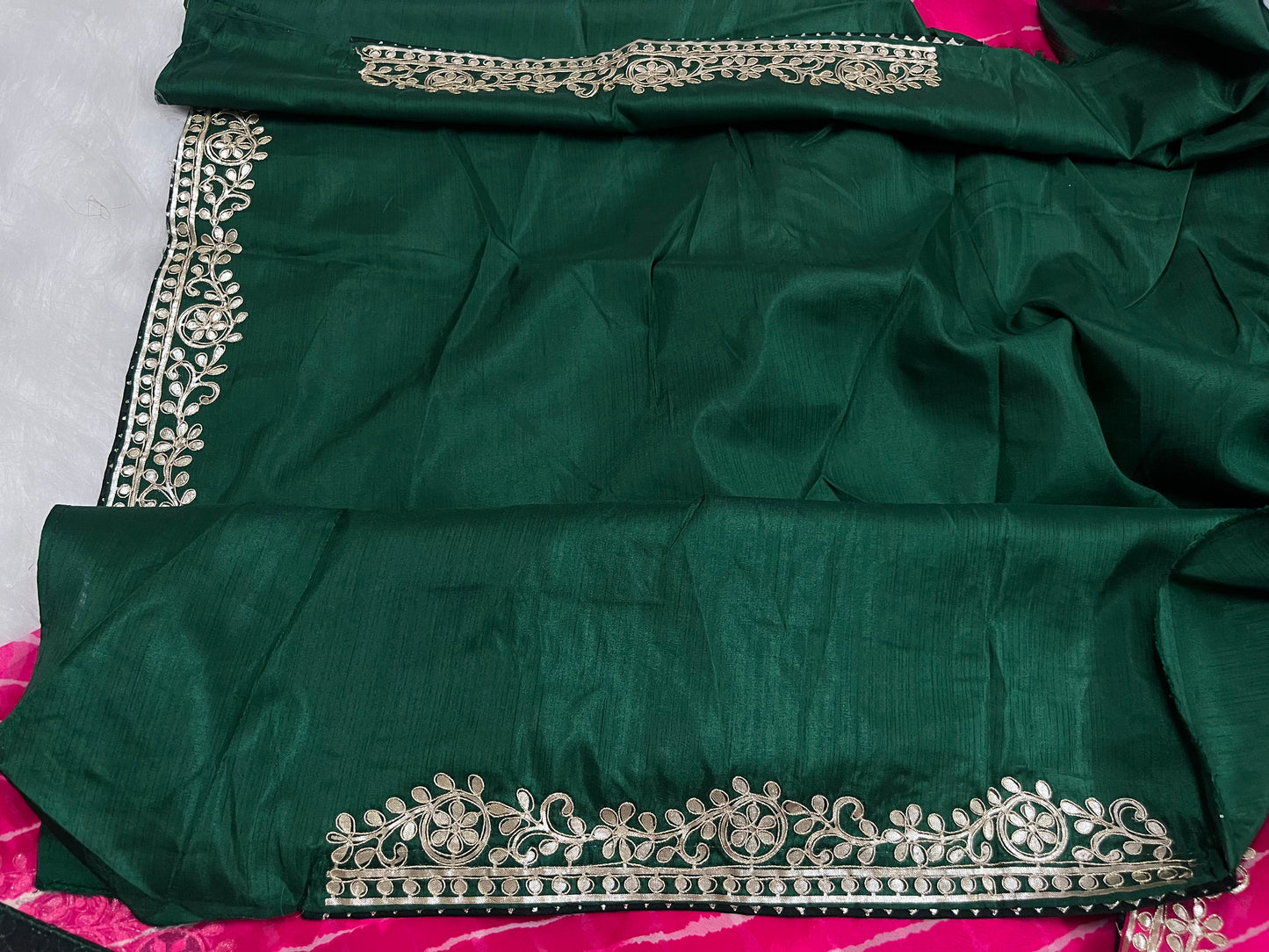 Rani lehriya gota patti work
