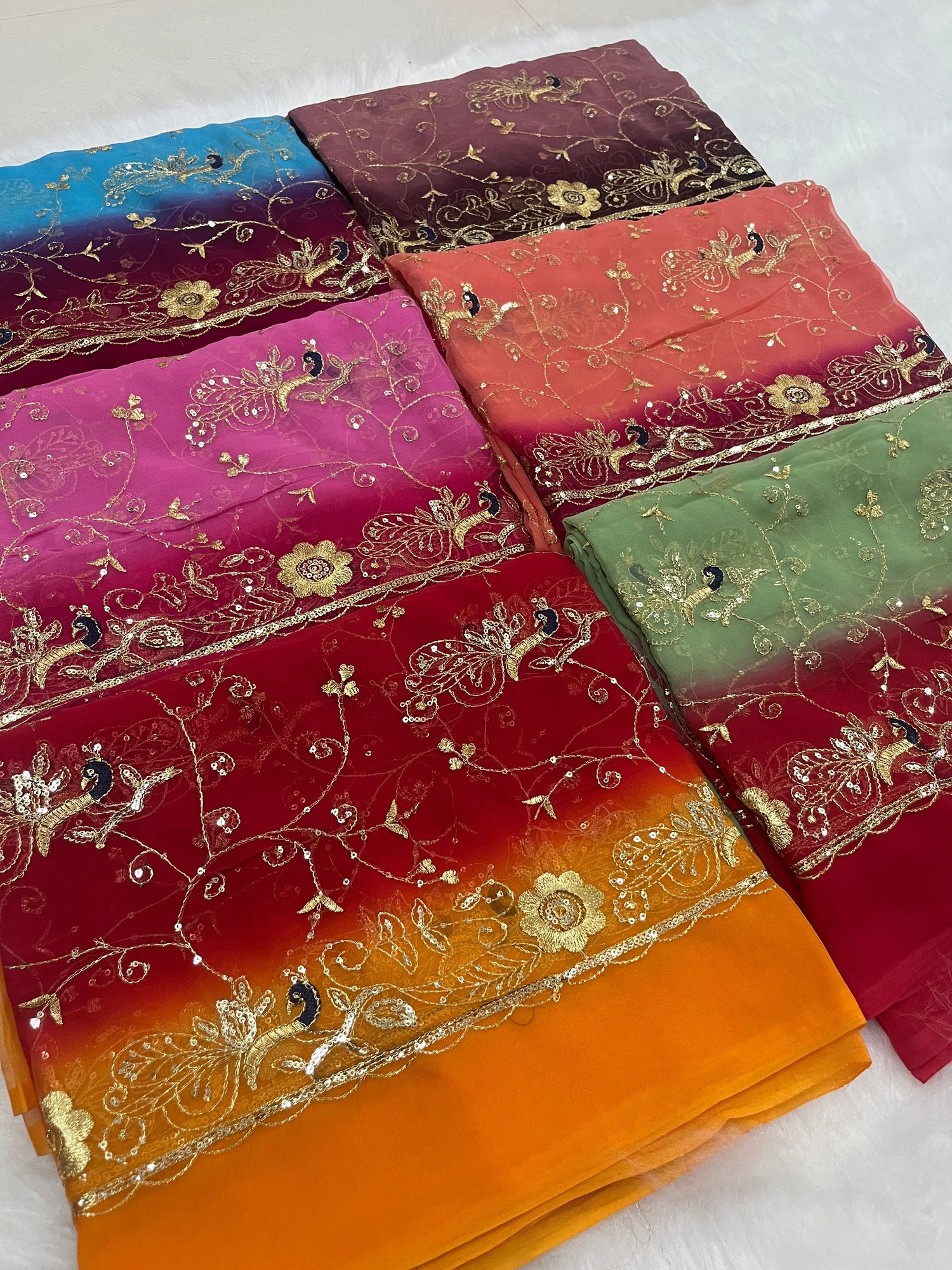 mor jaal saree