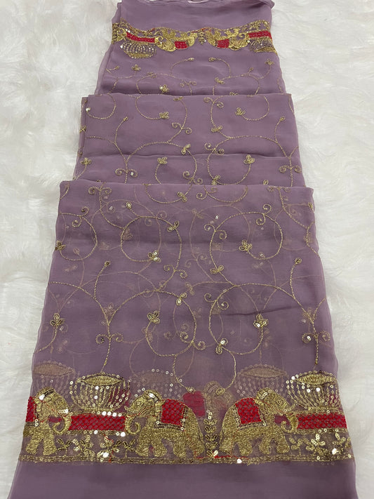 elephant jaal work levendor color
