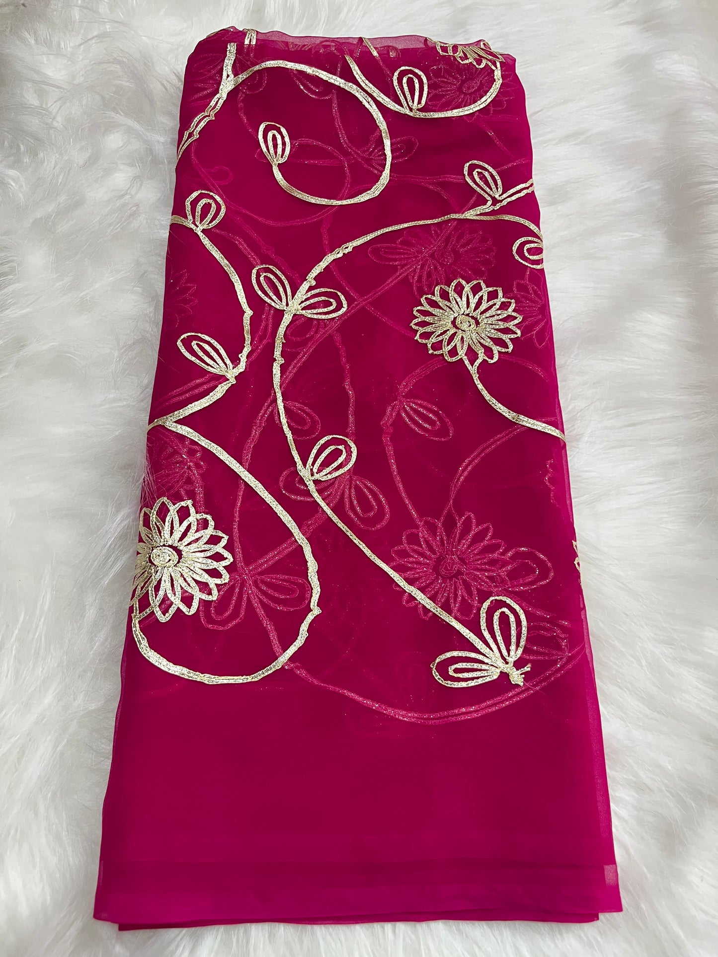 Kacha gotta work sarees