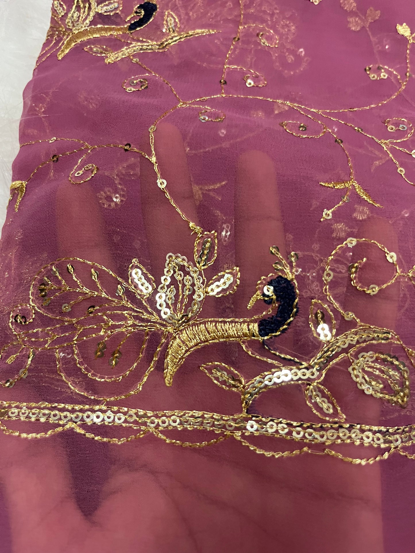 mor jaal pyaji color