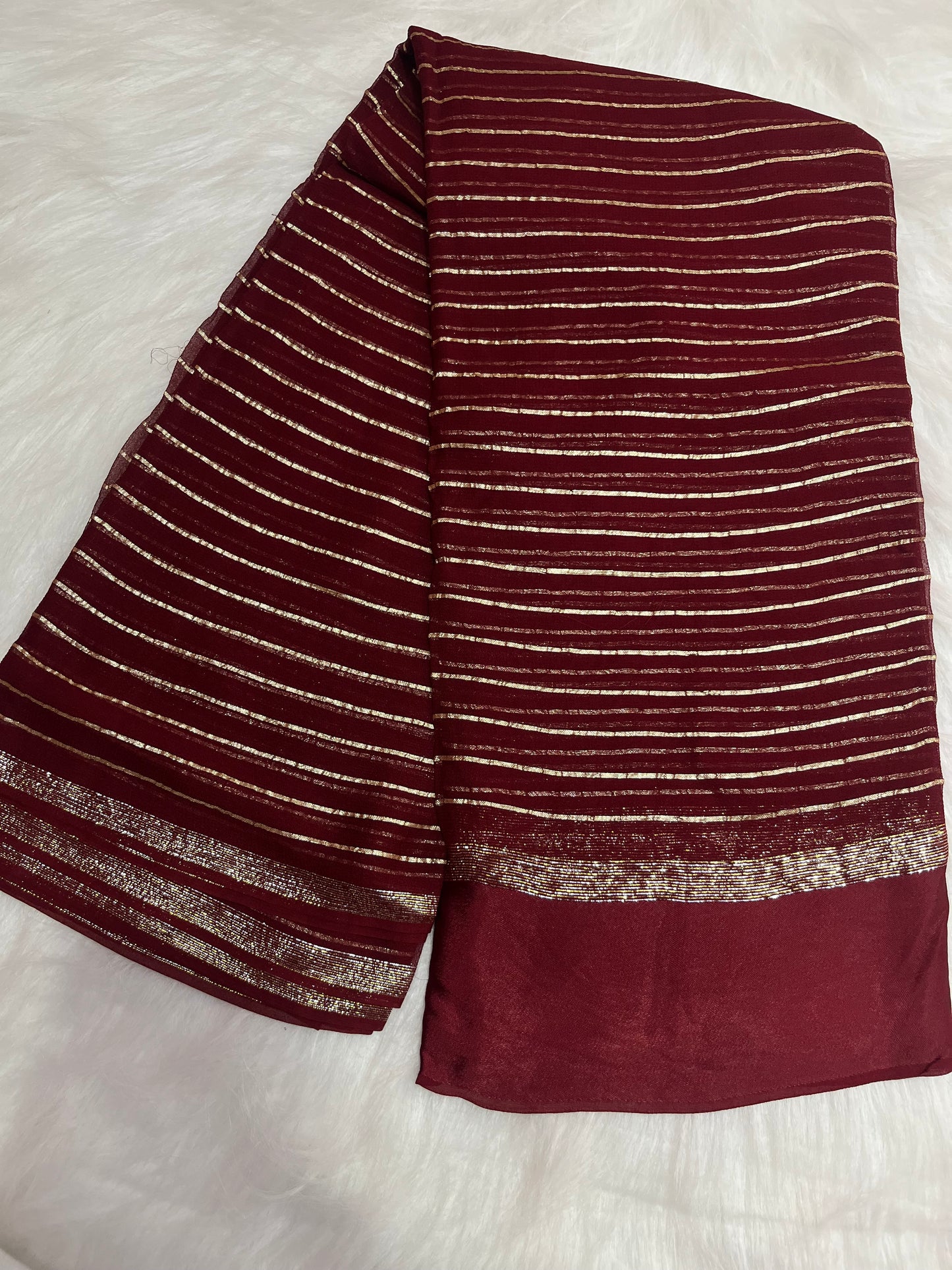 Viscos zari Georgette